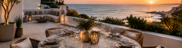 Fine dining as part of the Algarve lifestyle in Portugal