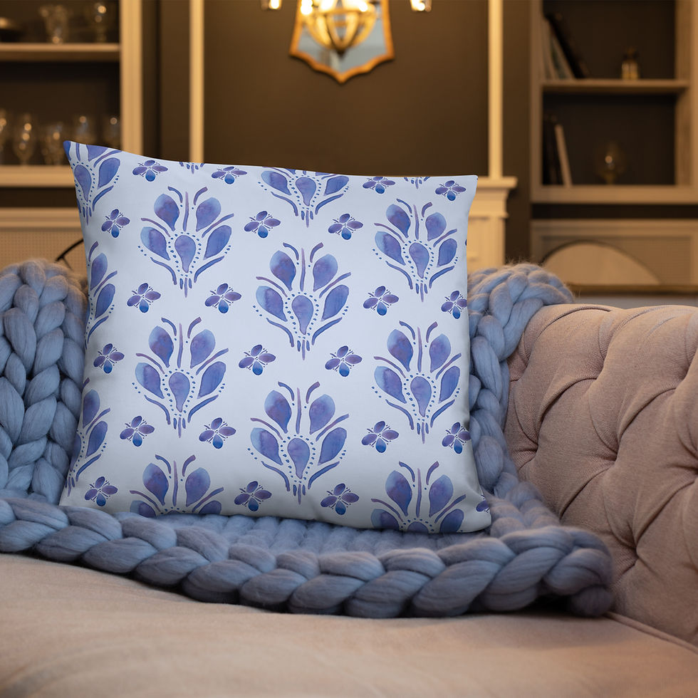 Thumbnail: Periwinkle Delight Pillow