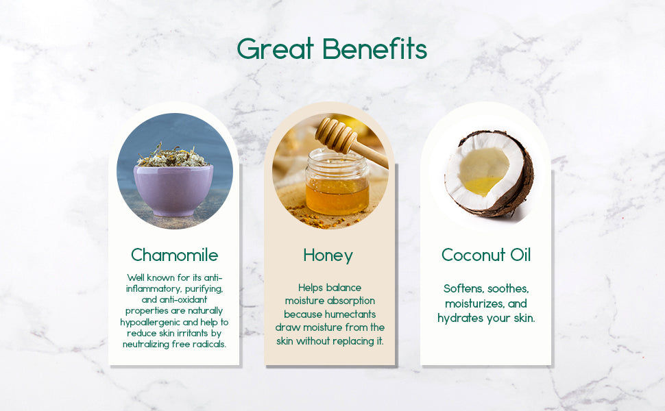 Thumbnail: Renewing Soap Bar. Chamomile, Honey, and Coconut Oil.