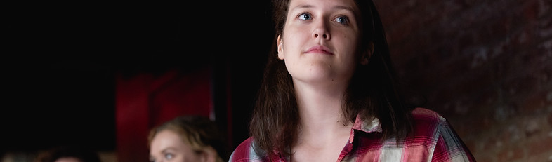 Olivia Dennehy-Basile in Hamlet Isn't Dead's production of TROILUS AND CRESSIDA