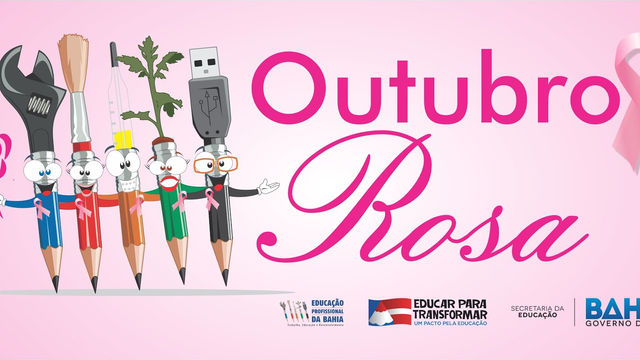 Outubro Rosa: Não ao Câncer de Mama!