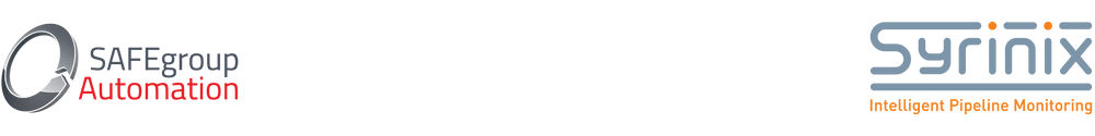 SAFEgroup Automation and Syrinix Logos