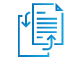 SAFEgroup Automation two documents with arrows going between both icon
