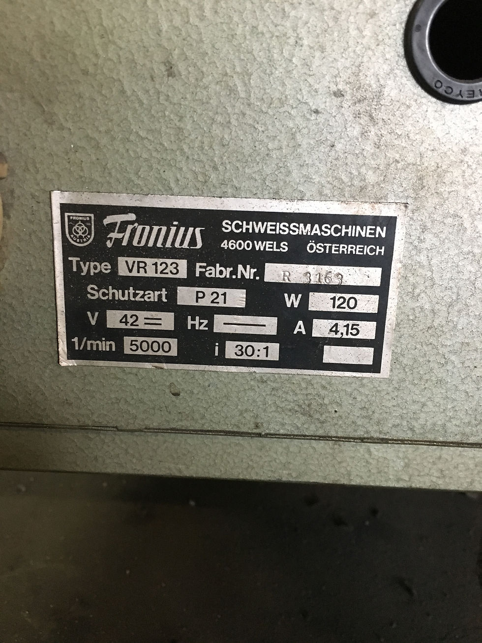 Thumbnail: Fronius MiG Schweissgerät