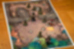 Goblin and Player characters on a campsite battlemap for D&D 5e