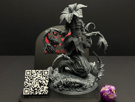 3D Printed Plant monster for D&D