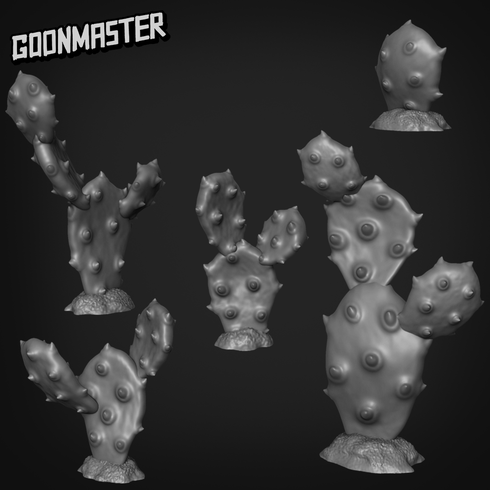 Prickly Pear Cacti - Basing Bits