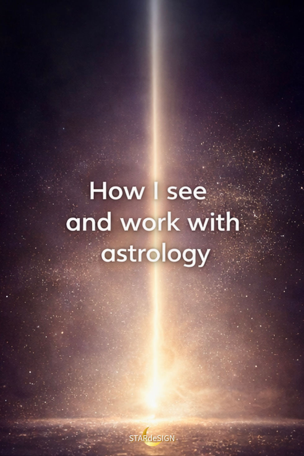 How I see and work with astrology
