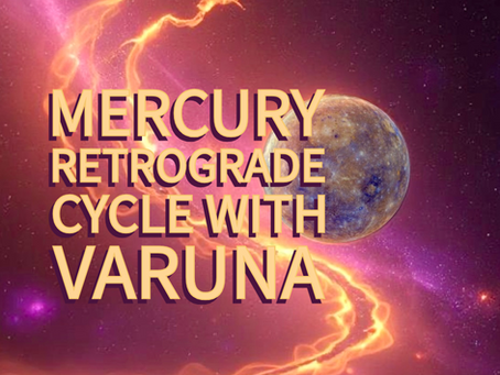 Mercury Retrograde Cycle in Leo with Varuna