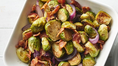 Salade de choux de Bruxelles à L'érable