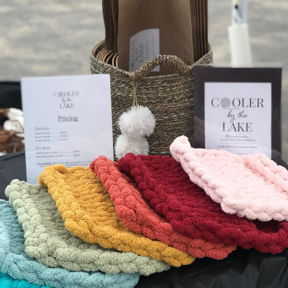Thumbnail: Chunky Knit Blanket