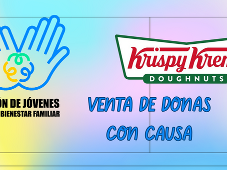 Venta de donas con causa