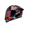 Capacete Bieffe B12 KF Preto e Vermelho