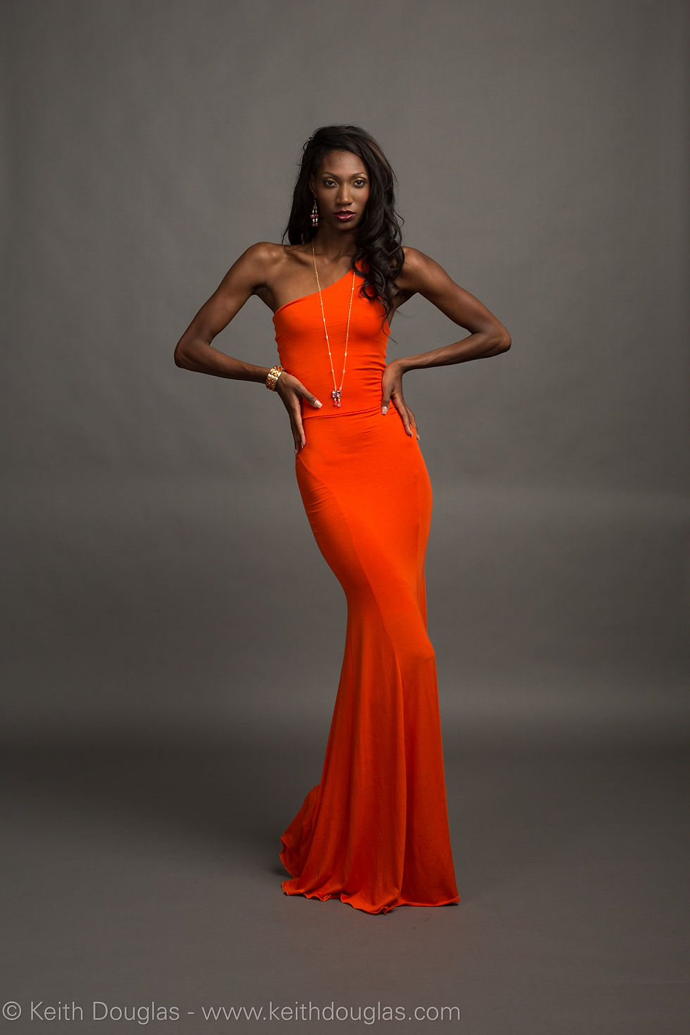 Orchild Evening Gown