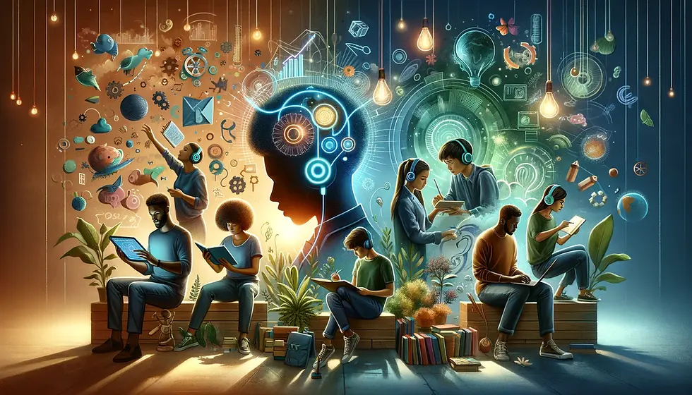 Embracing the beauty of unique learning styles.
