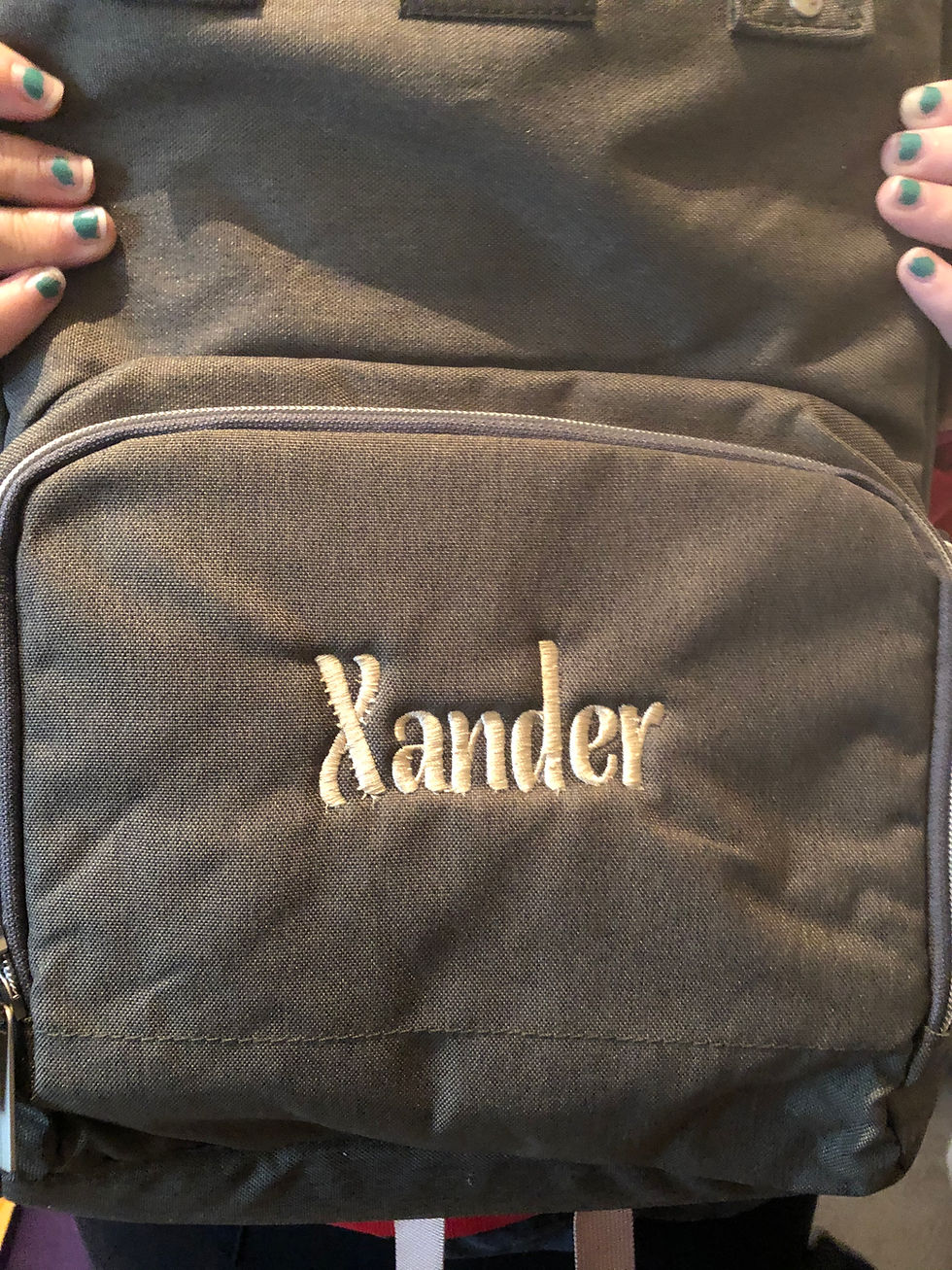 Thumbnail: Monogrammed Baby Bag