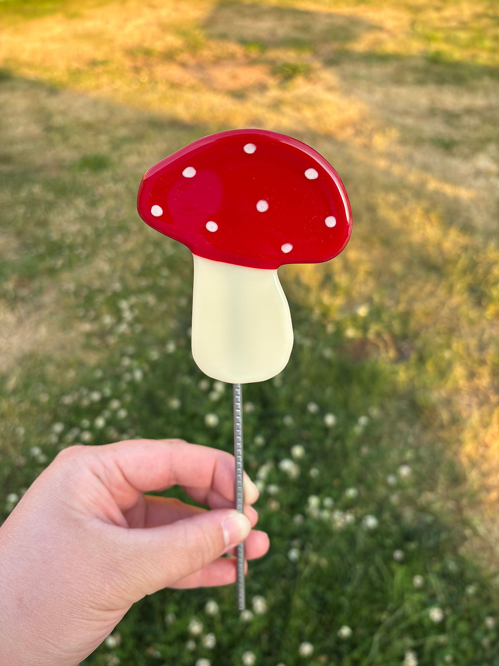 Red Mushroom - Painted Spots