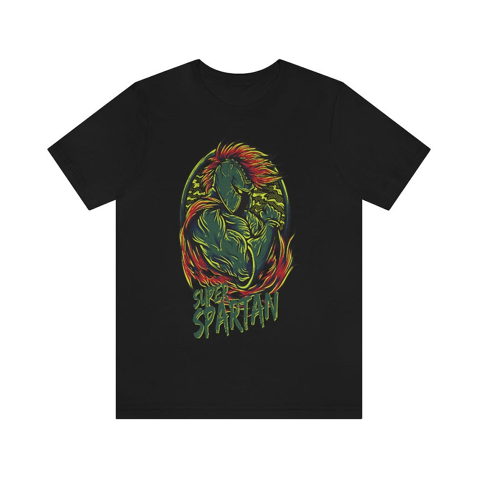 Thumbnail: Super Spartan Streetwear Graphic T-Shirt