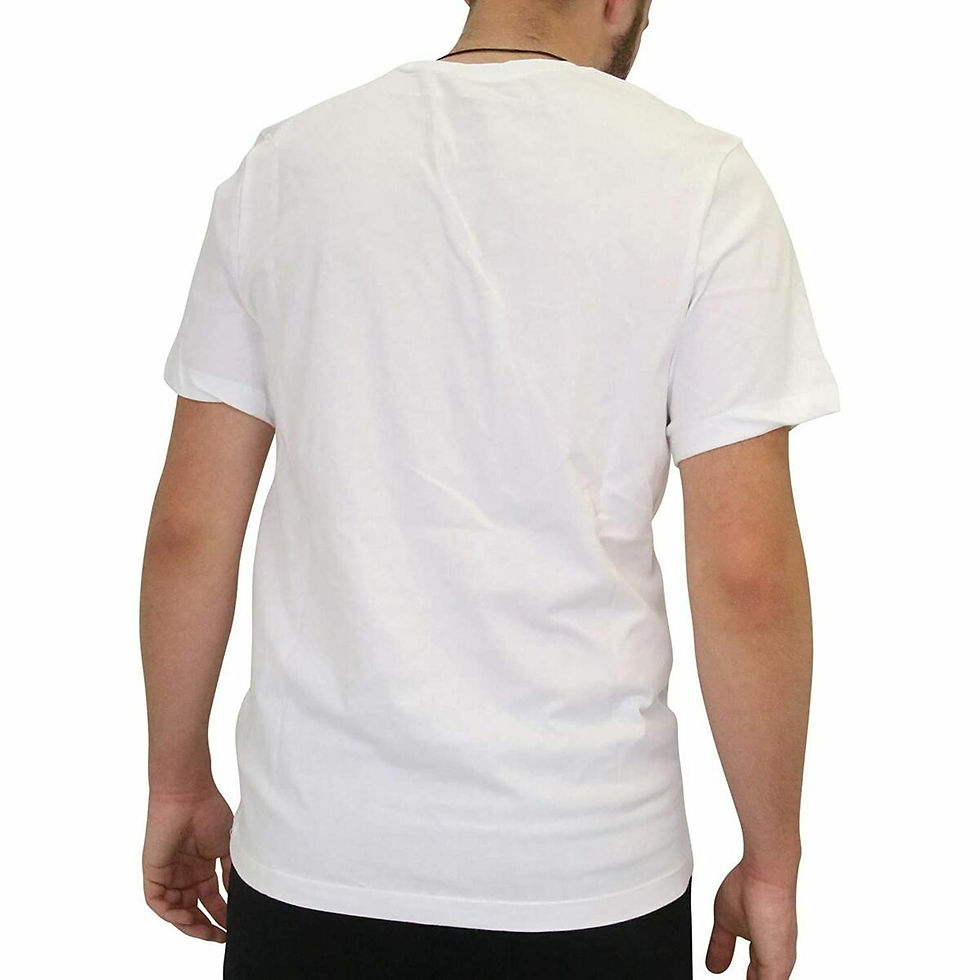 Thumbnail: Men’s Short Sleeve T-Shirt Nike AR4997 101 White Men