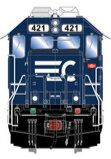 SUPER READY TO ROLL SALE Athearn Genesis HO GP40-2 FEC Locomotives