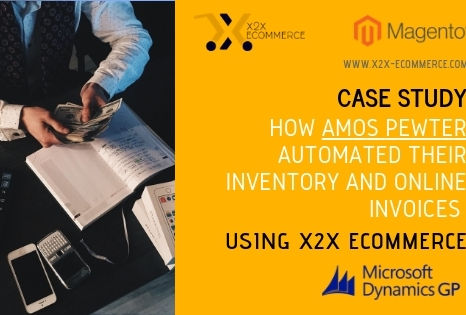 How Amos Pewter automated their inventory and online invoices using x2x eCommerce