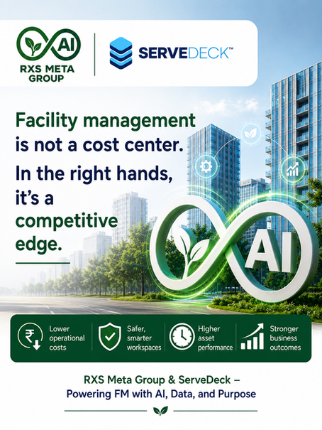 Facility Management is not a cost center. In the right hands, it's a competitive edge.