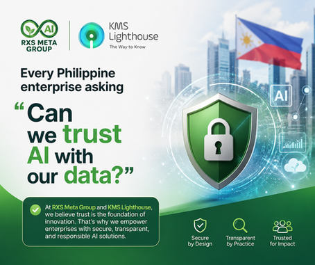 Every Philippine enterprise asking "Can we trust AI with our data?" deserves a real answer, not a brochure.