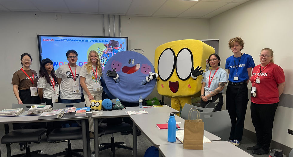 Nume & Litty with members of the ToyBox Team!