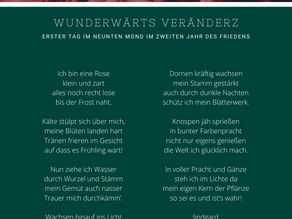 Veränderz Impulse - Herbst im Zweiten Jahr des Friedens