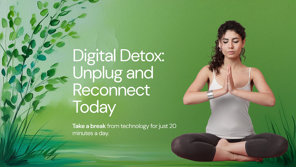 Yoga for Digital Detox: Unplug and Reconnect in Just 20 Minutes a Day