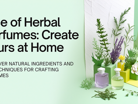 The Rise of Herbal Perfumes: What to Know and How to Make One at Home