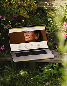 Website design voor Always Summer duurzame sieraden