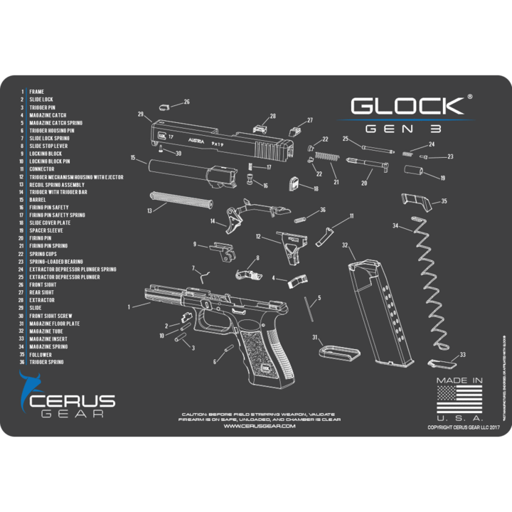 GLOCK® GEN3 SCHEMATIC PROMAT