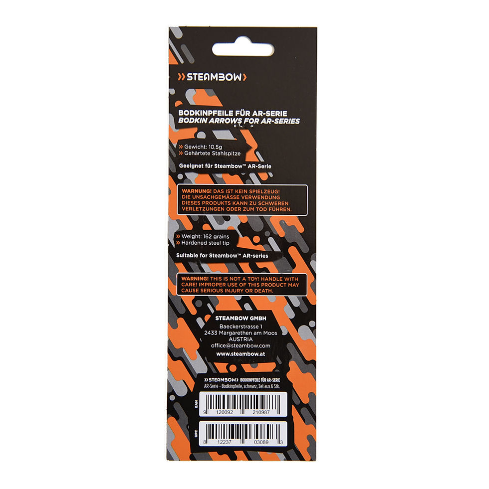 Miniaturbild: Stinger Bodkinpfeile – Set aus 6 Stk.