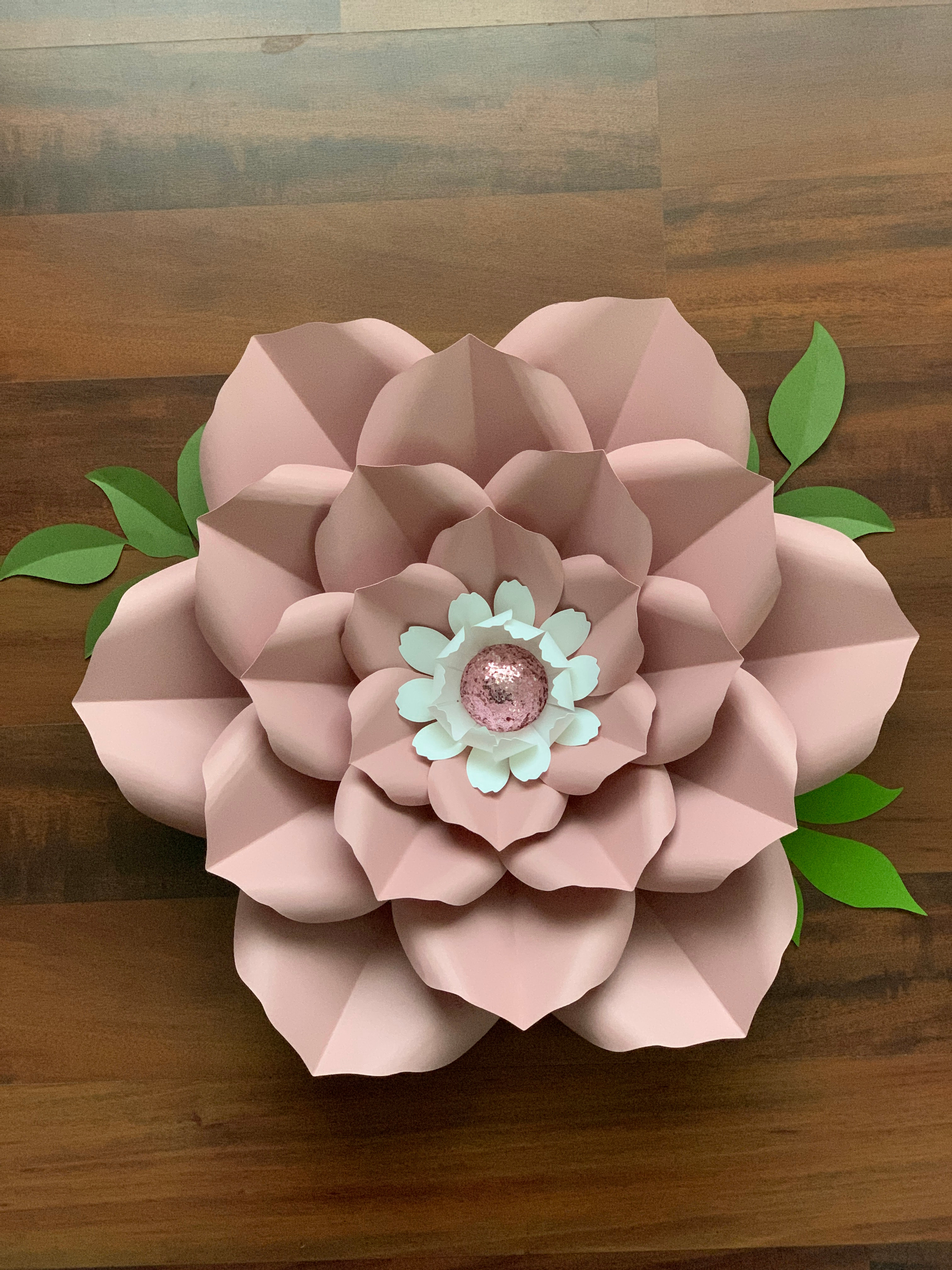 Paper Flowers Svg Dxf Petal 66 Giant Paper Flower Template Kit No Resizing Needed For Weddings And Events Decor Paper Flower Wall And Backdrop Paper Party Supplies