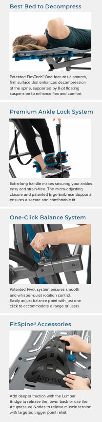 Thumbnail: Teeter FitSpine® XC5 Inversion Table for Back Pain