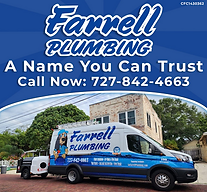 Farrell Plumbing offering residential plumbing repair and installation services in Port Richey and surrounding areas