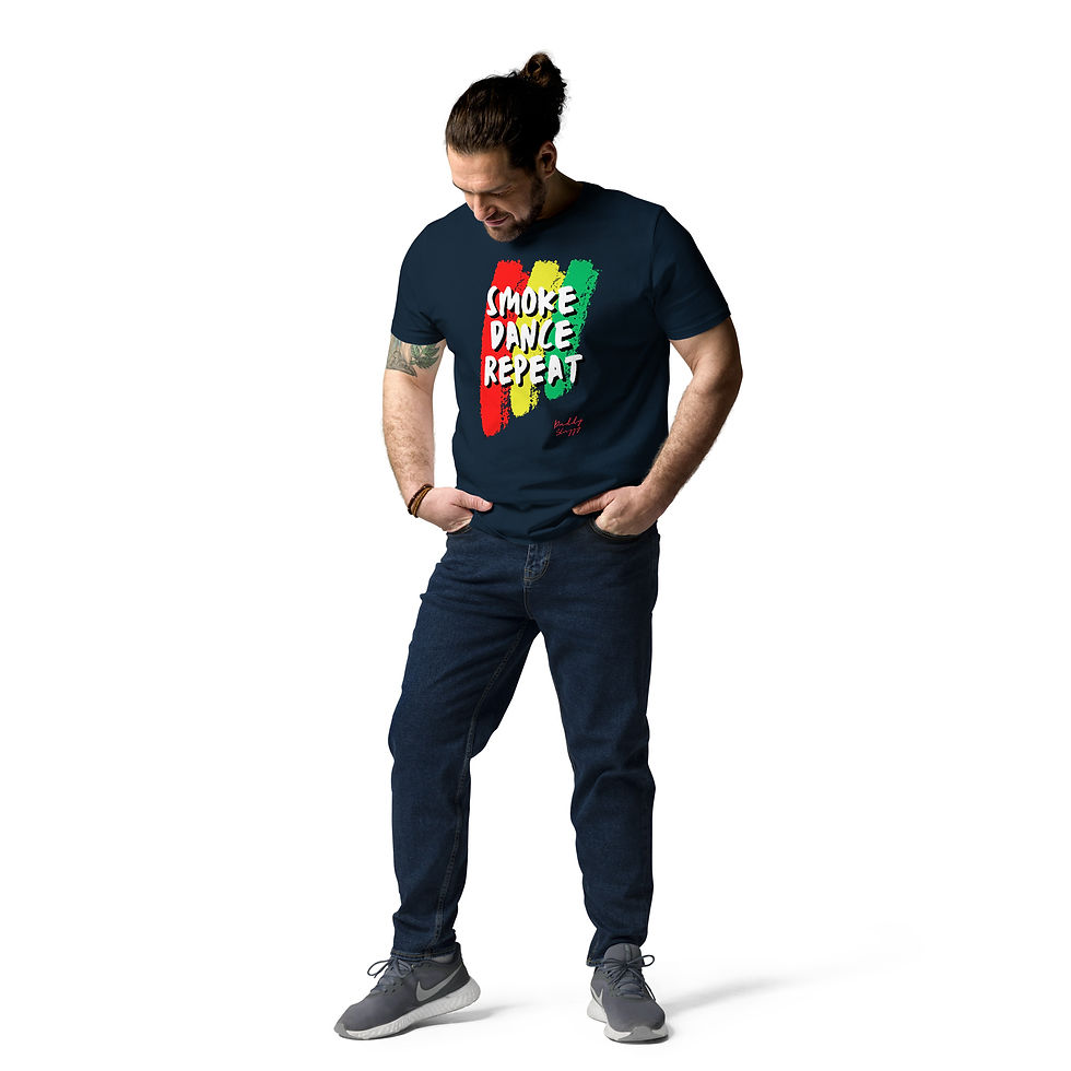 Thumbnail: Smoke Dance Unisex organic cotton t-shirt
