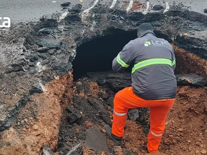Atenção, condutores – O DNIT informa obra na BR 290, que impede parcialmente o tráfego, em Cachoeira do Sul
