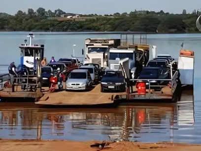 Geral – Retorno do serviço da balsa, entre São Jerônimo e Triunfo