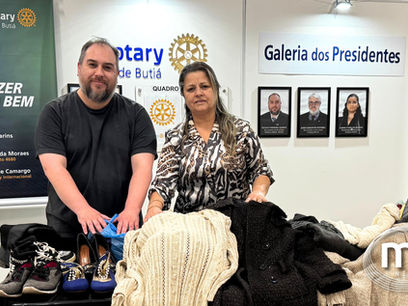 SOCIAL – Rotary Club de Butiá entrega doações a Campanha do Agasalho Municipal