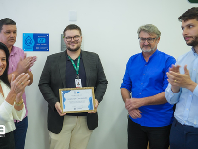 Corsan - Hospital de Charqueadas recebeu o Selo de Qualidade da Água