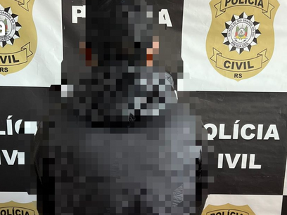 Policial – Preso indivíduo acusado de furto de fios e cabos, em escola de Charqueadas
