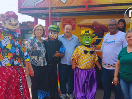 Semana do Município - As Crianças aproveitaram o Brinca Butiá