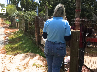 Corsan informa – Em Arroio dos Ratos, os moradores do bairro Atafona são comunicados sobre instalação de redes de esgoto