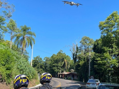 Trânsito – PRF iniciou a utilização de drones para multar algumas infrações de trânsito