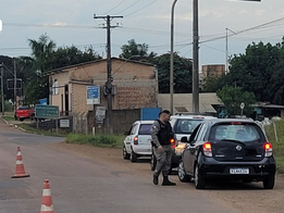 Policial - Operação Plano Tático Operacional, da BM, em Butiá