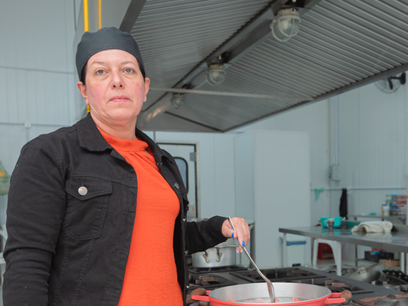 A Especialista em Gastronomia, de Butiá, é a Rita Farias