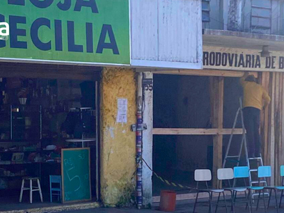 Butiá - Aguardar transporte sem proteção é a nova realidade na cidade