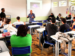 Inovação Carbonífera – Alunos de Arroio dos Ratos participaram da palestra “Estágio e o Futuro do Trabalho 2026”